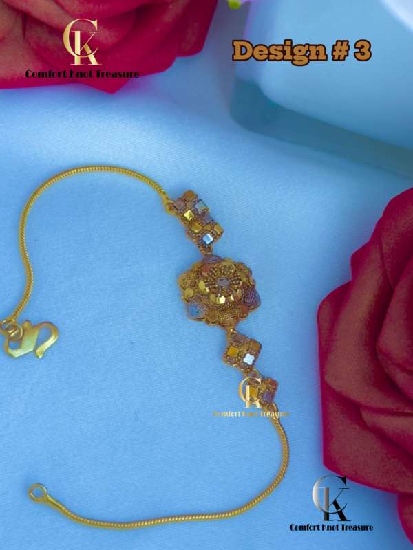 RP Real Polish Gold Look Bracelet | 24k Gold Plated - Image 2