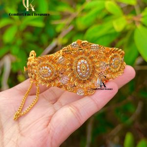 Openable Bracelet Kara | 24k gold plated hot