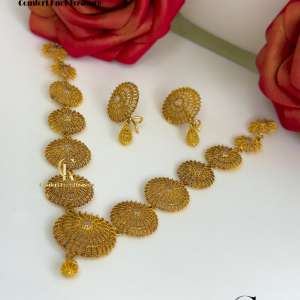 RP Gold Look Chokar Set | 24k gold Plated | Pure Gold Look