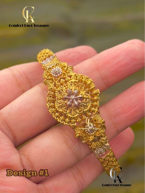 RP Pure Gold Look Bracelet | Gold Polish - Image 2